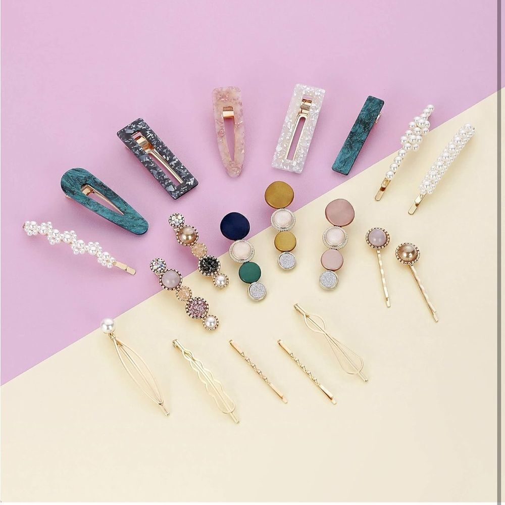 20 piece stylish hair clips